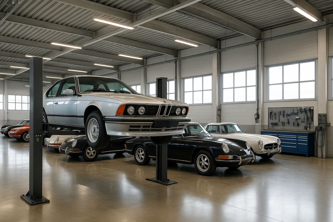 Oldtimer-Werkstatt